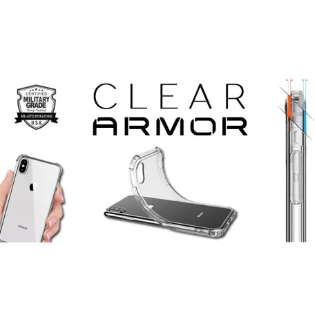 Clear Armor – Huse transparente pentru iPhone