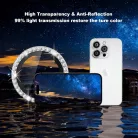 Diamond sticlă, cadru de protecție pentru lentila camerei