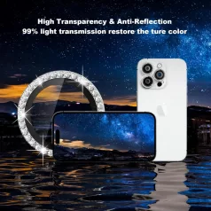 Diamond sticlă, cadru de protecție pentru lentila camerei