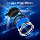 Diamond sticlă, cadru de protecție pentru lentila camerei