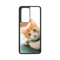 Pisică roșu-albă - Husă Honor 