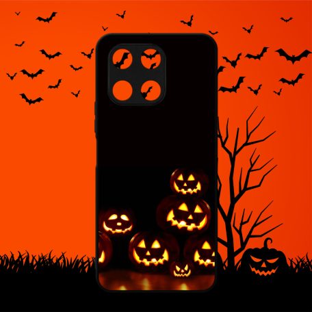 Halloween - lampă de dovleac - Husă Honor 