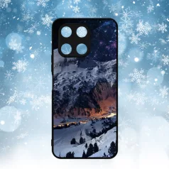 Iarnă - Munți acoperiți cu zăpadă - Husă Honor 