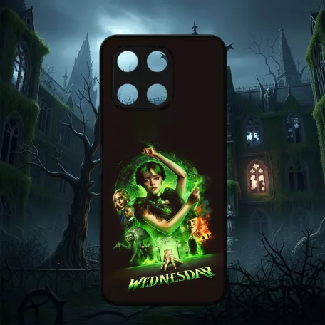 Wednesday - Poster verde Wednesday - Husă Honor 