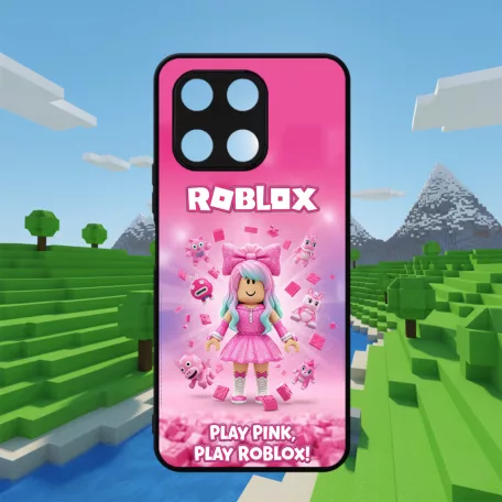 Roblox - Play pink, play Roblox - Husă Honor 
