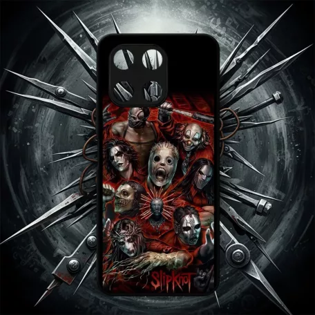 Slipknot - Masked Band Art - Husă Honor 