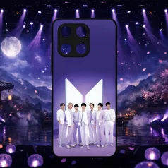 BTS in white - Husă Honor 