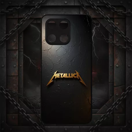 Metallica - Gold logo - Husă Honor 