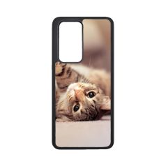 Pisică întinzându-se - Husă Huawei 