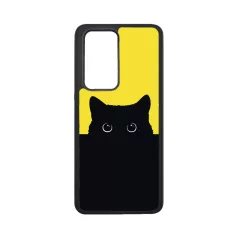 Black and yellow cat - Husă Alte 