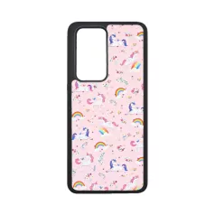 Unikornisok szivárvány és virág mezőn - Husă Alte 