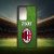 Cu nume unice - AC Milan logo - Husă Huawei 