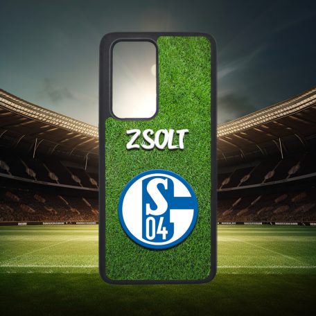 Cu nume unice - Schalke logo - Husă Huawei 
