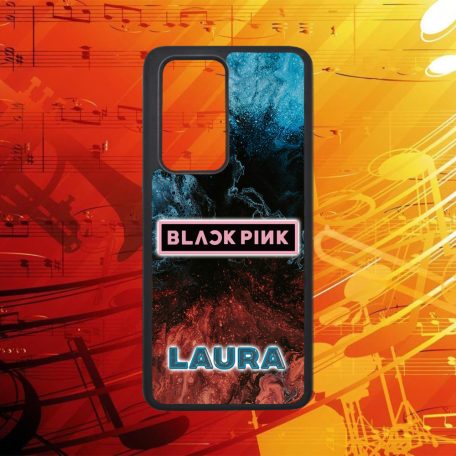 Cu nume personalizate - Black Pink logo - Husă Huawei 