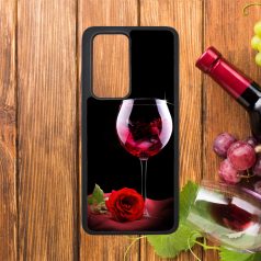 Vinuri - trandafir roșu- Husă Huawei 