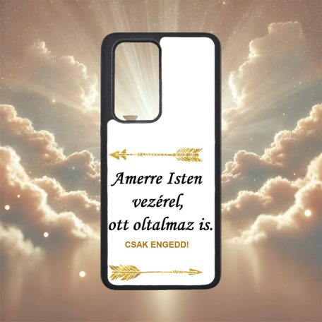 Creștinism - Amerre Isten vezérel - Husă Huawei 