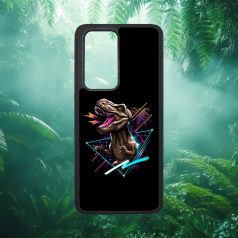 Jurassic Park - Neon T-Rex - Husă Huawei 