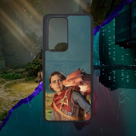 Split Fiction - Mio & Dragon - Husă Huawei 