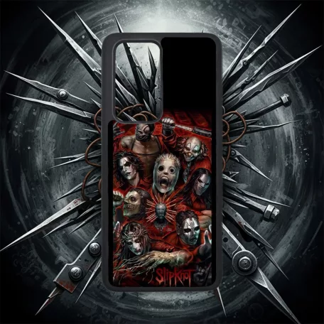 Slipknot - Masked Band Art - Husă Alte 