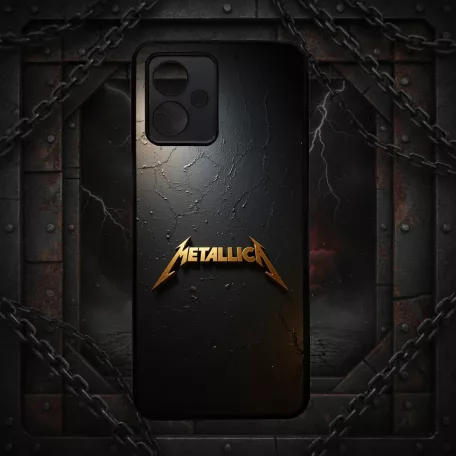 Metallica - Gold logo - Husă Alte 