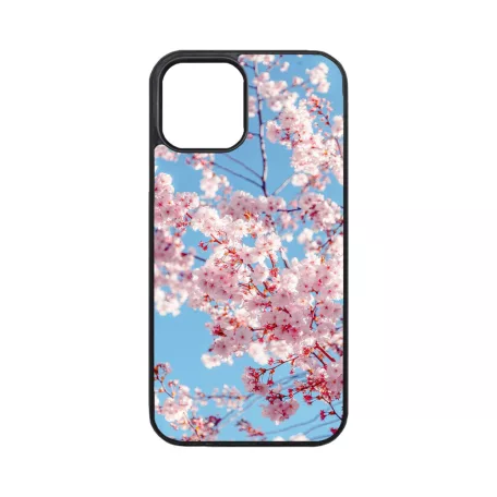Ramură de copac înflorită roz de primăvară Husă iPhone 