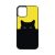 Black and yellow cat - Husă iPhone 