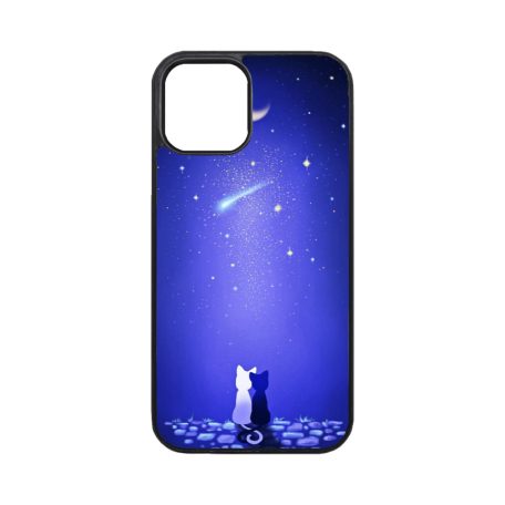 Sailor Moon - Luna and Artemis at night - Husă iPhone