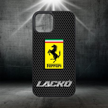 Cu nume unice - Ferrari logo - Husă iPhone 