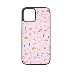 Unikornisok szivárvány és virág mezőn - Husă iPhone 