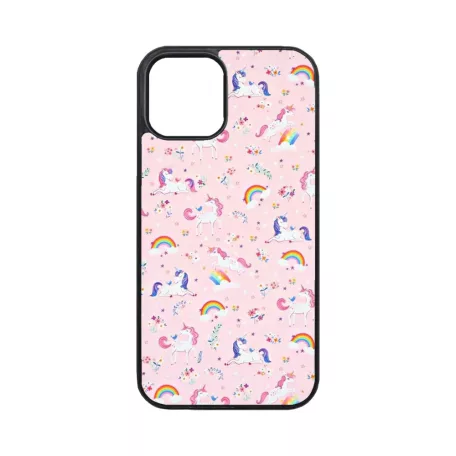 Unikornisok szivárvány és virág mezőn - Husă iPhone 