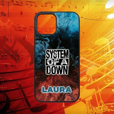 Cu nume personalizate - System of a Down logo - Husă iPhone 