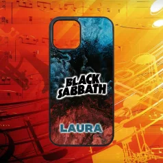 Cu nume personalizate - Black Sabbath logo - Husă iPhone 