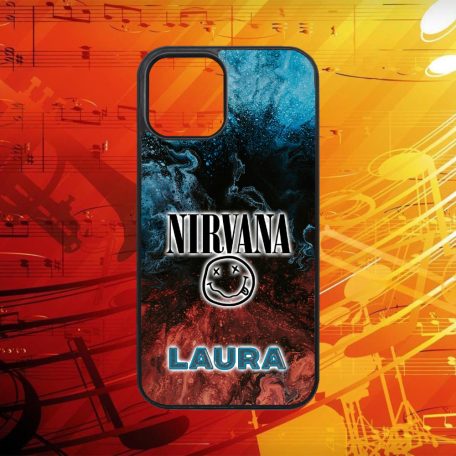Cu nume personalizate - Nirvana logo - Husă iPhone 