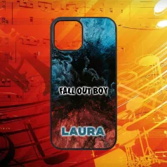 Cu nume personalizate - Fall Out Boy logo - Husă iPhone 