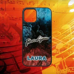 Cu nume personalizate - Dua Lipa logo - Husă iPhone 