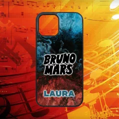 Cu nume personalizate - Bruno Mars logo - Husă iPhone 