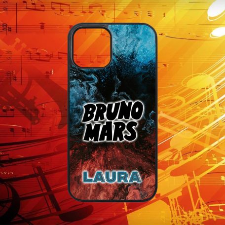 Cu nume personalizate - Bruno Mars logo - Husă iPhone 