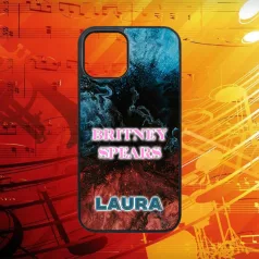 Cu nume personalizate - Britney Spears logo - Husă iPhone 
