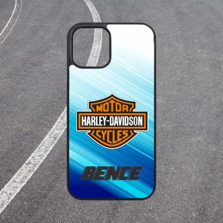 Cu nume unice - Harley-Davidson logo - Husă iPhone 