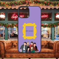 Prietenii tăi - Rama violet - Husă iPhone 