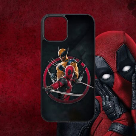 Deadpool și Wolverine Logo rotund - Husă iPhone 