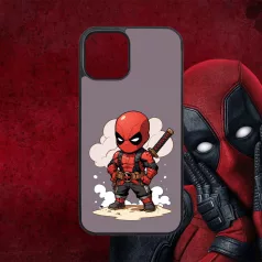 Deadpool și Wolverine - Chibi Deadpool - Husă iPhone 