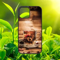 Băut ceai - Flower Tea - Husă iPhone 