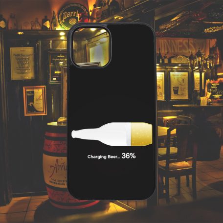 Bere - Charging beer - Husă iPhone 