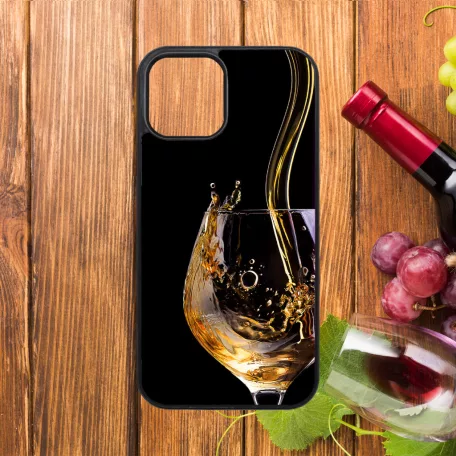 Vinuri - White vine in black - Husă iPhone 