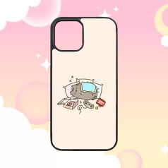 Pusheen - Eat - Game - Sleep - Husă iPhone 