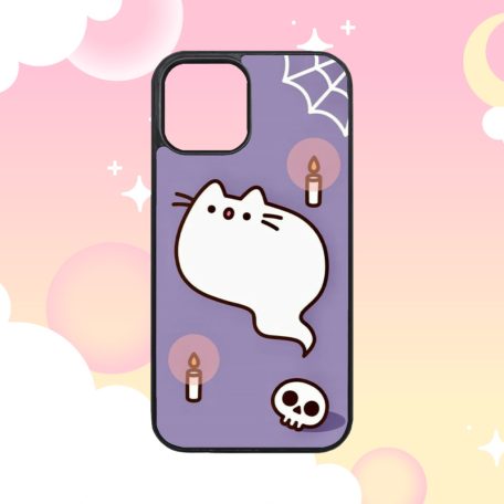 Pusheen - Ghost - Husă iPhone 