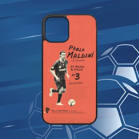 Legendele fotbalului - Paolo Maldini - Husă iPhone 