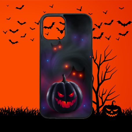 Halloween - Black Pumpkin - Husă iPhone 