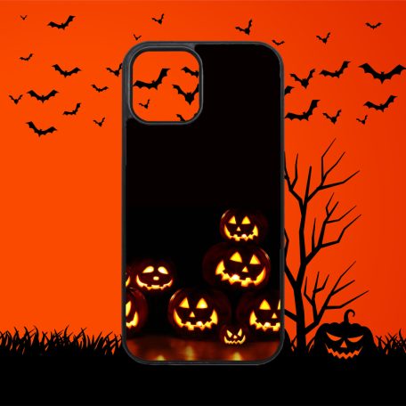Halloween - lampă de dovleac - Husă iPhone 